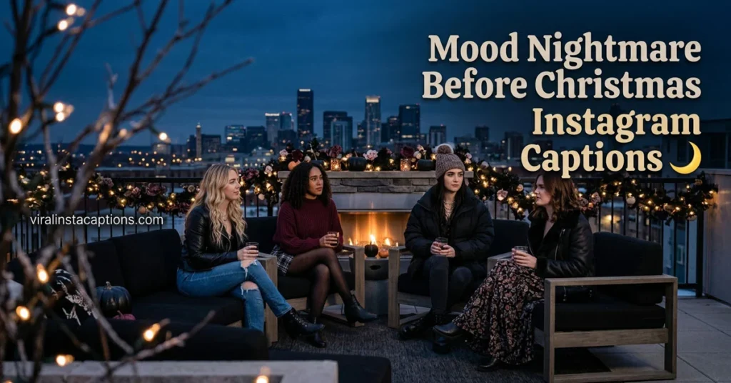 Mood Nightmare Before Christmas Instagram Captions