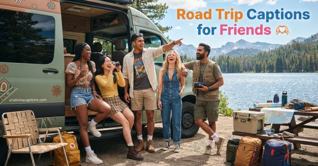 Road Trip Captions for Friends