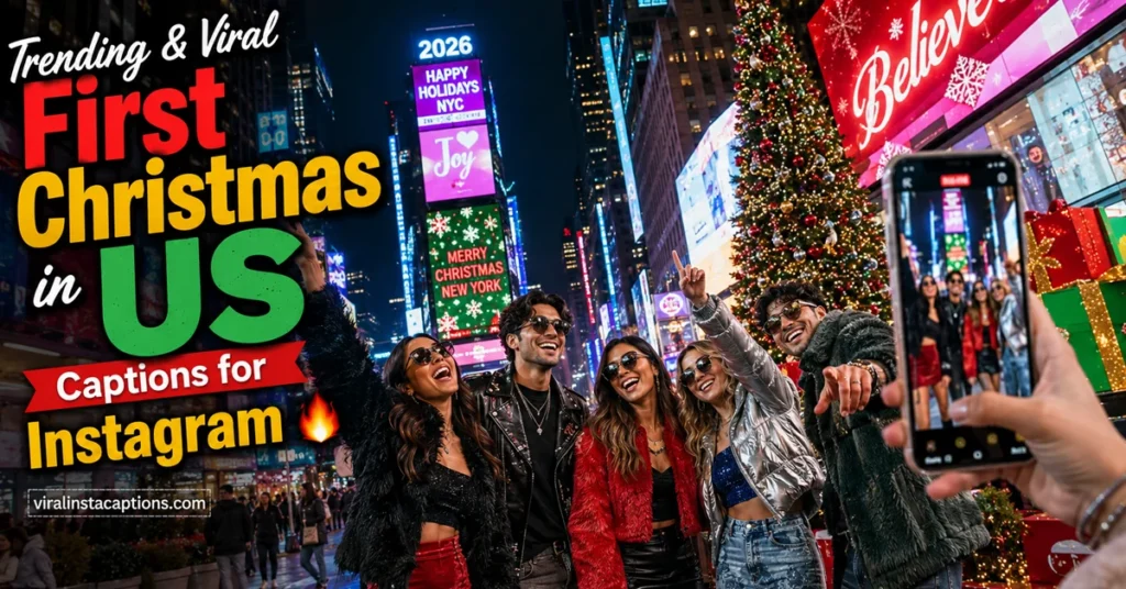 Trending & Viral First Christmas in US Captions for Instagram