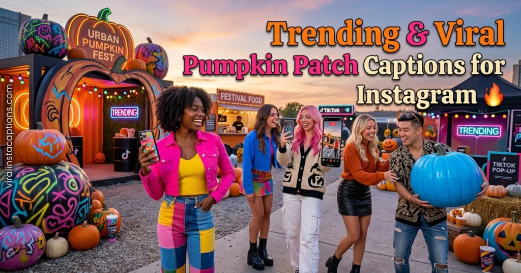 Trending & Viral Pumpkin Patch Captions for Instagram
